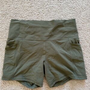 Athleta Sage Green Athletic Shorts
